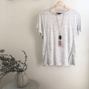 Banana Republic Heather Grey Tee